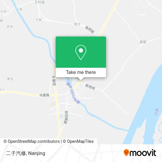 二子汽修 map