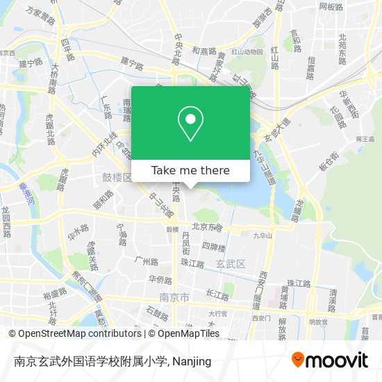 南京玄武外国语学校附属小学 map