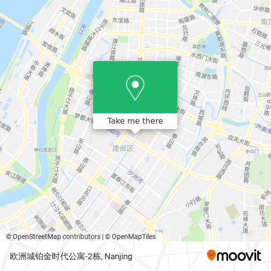欧洲城铂金时代公寓-2栋 map