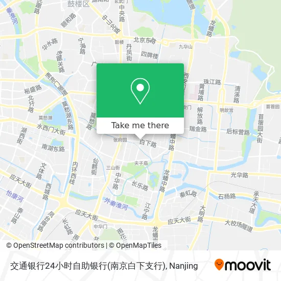 交通银行24小时自助银行(南京白下支行) map
