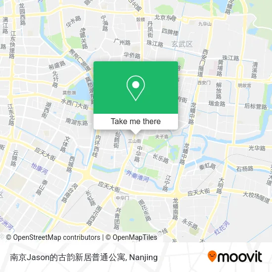南京Jason的古韵新居普通公寓 map