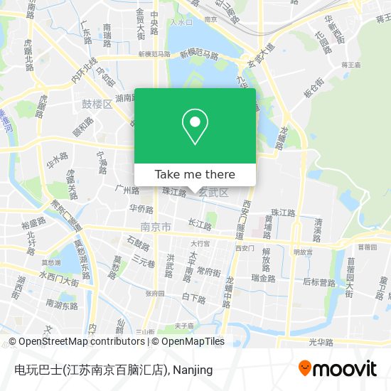 电玩巴士(江苏南京百脑汇店) map