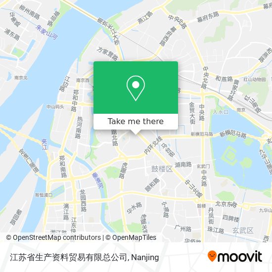江苏省生产资料贸易有限总公司 map