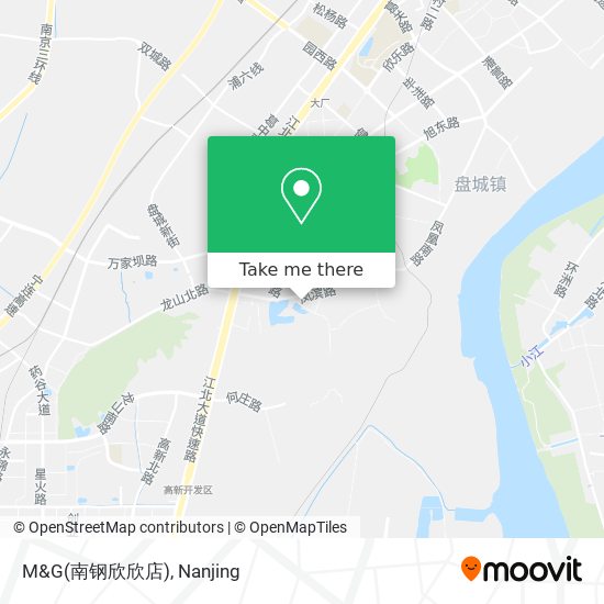 M&G(南钢欣欣店) map