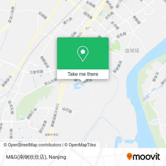 M&G(南钢欣欣店) map