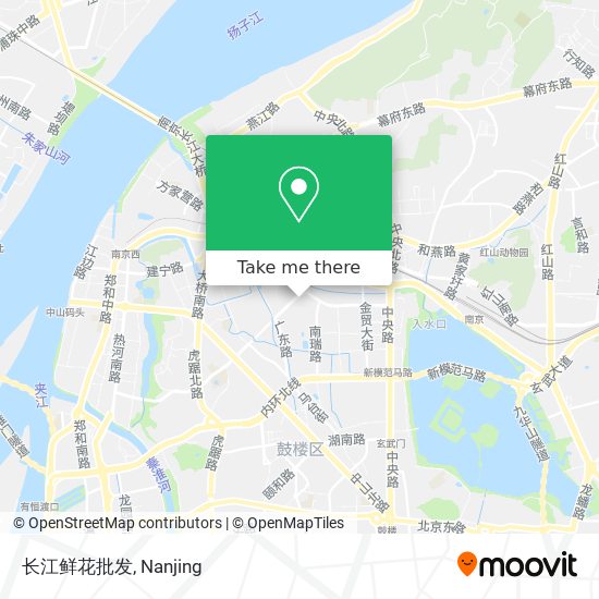 长江鲜花批发 map