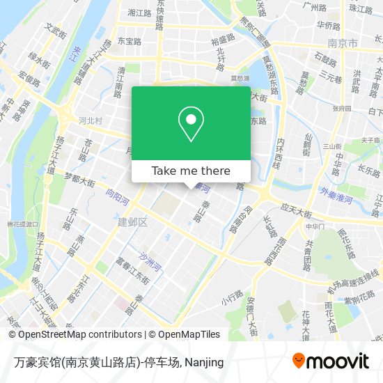 万豪宾馆(南京黄山路店)-停车场 map