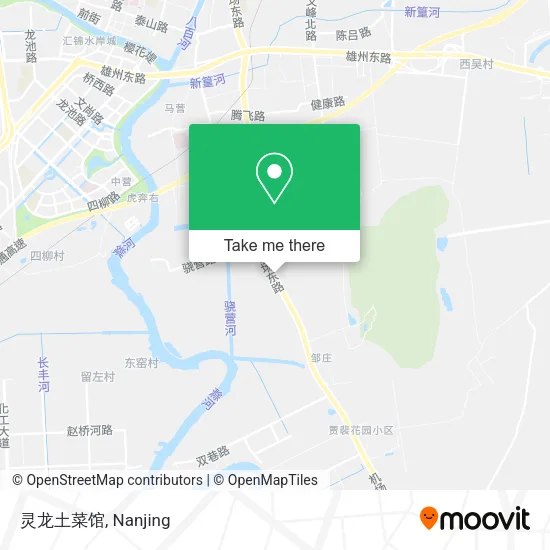 灵龙土菜馆 map