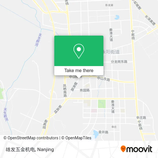 雄发五金机电 map