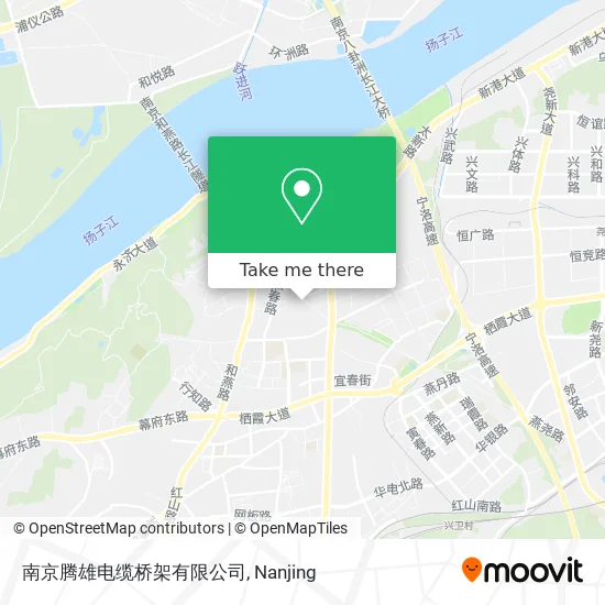 南京腾雄电缆桥架有限公司 map