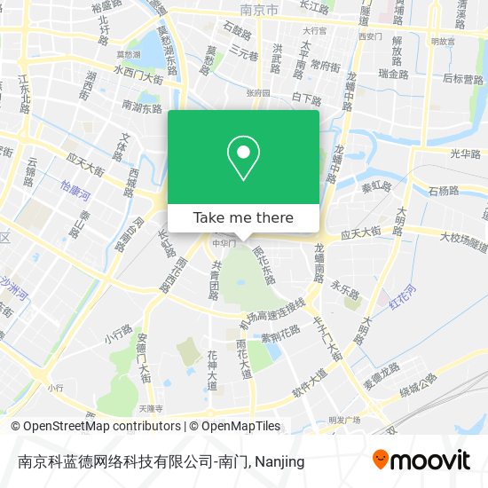 南京科蓝德网络科技有限公司-南门 map