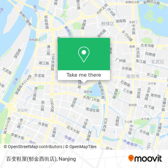 百变鞋屋(郁金西街店) map