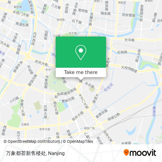 万象都荟新售楼处 map