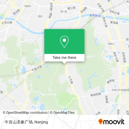 牛首山圣象广场 map
