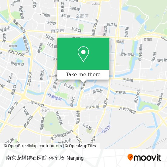 南京龙蟠结石医院-停车场 map