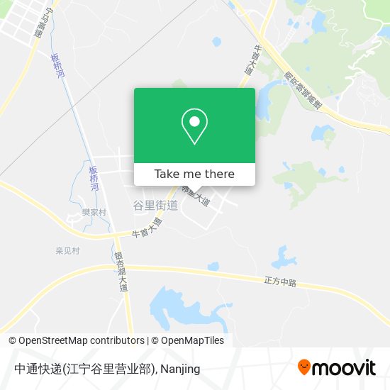 中通快递(江宁谷里营业部) map
