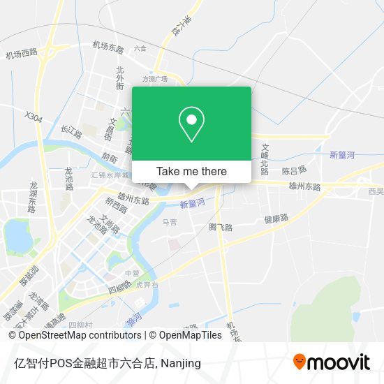 亿智付POS金融超市六合店 map