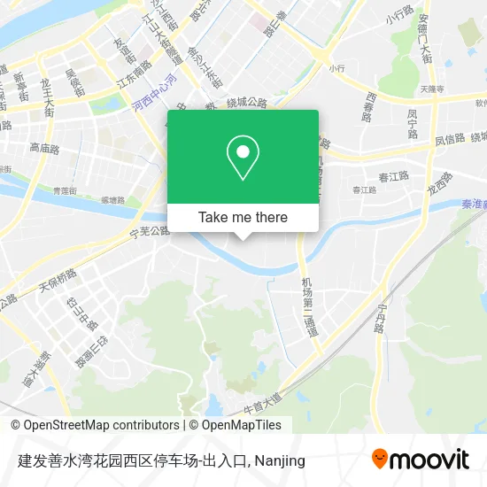 建发善水湾花园西区停车场-出入口 map