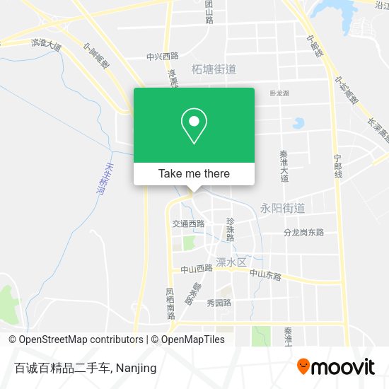 百诚百精品二手车 map