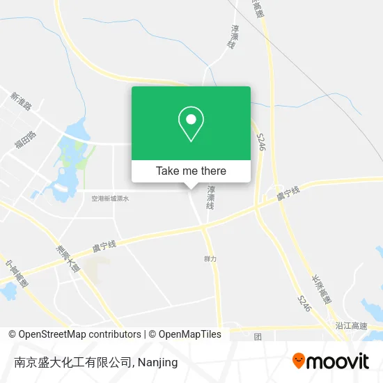 南京盛大化工有限公司 map