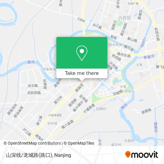 山深线/龙城路(路口) map