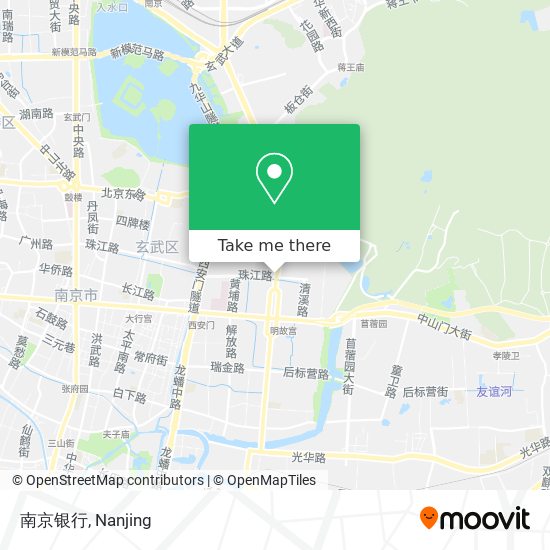 南京银行 map