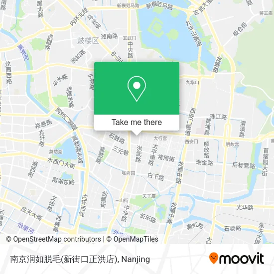 南京润如脱毛(新街口正洪店) map