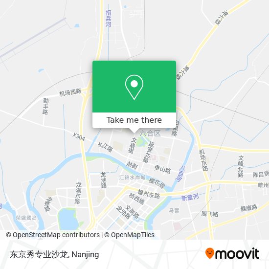 东京秀专业沙龙 map