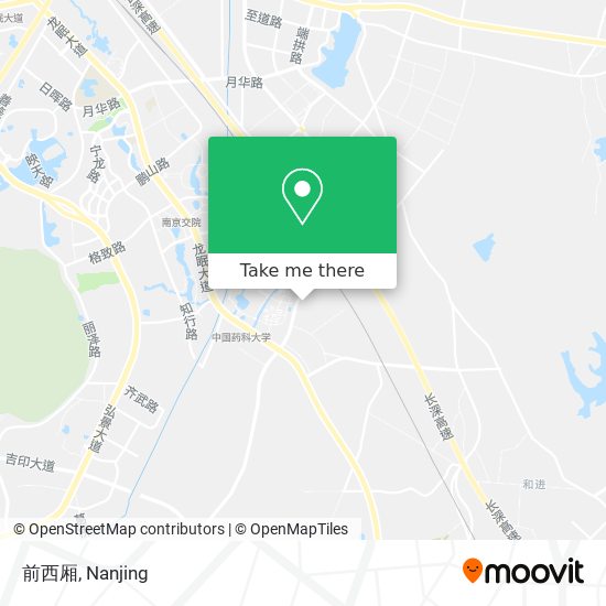 前西厢 map