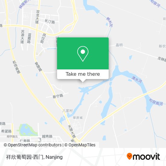 祥欣葡萄园-西门 map