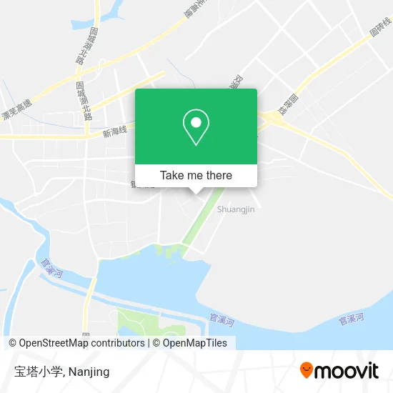 宝塔小学 map