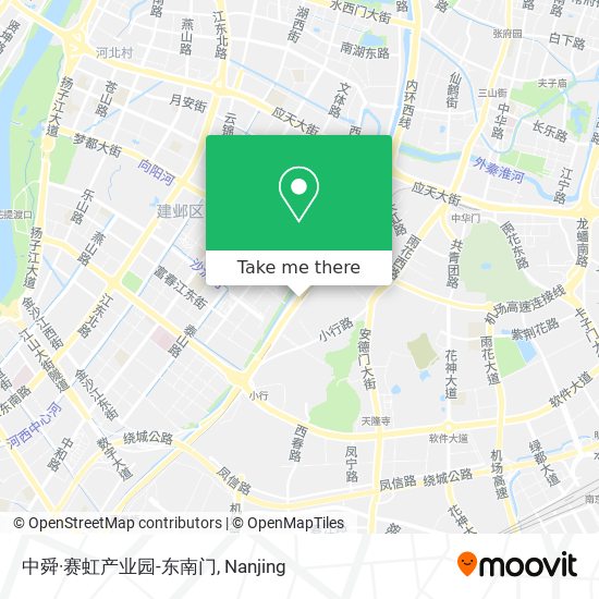 中舜·赛虹产业园-东南门 map