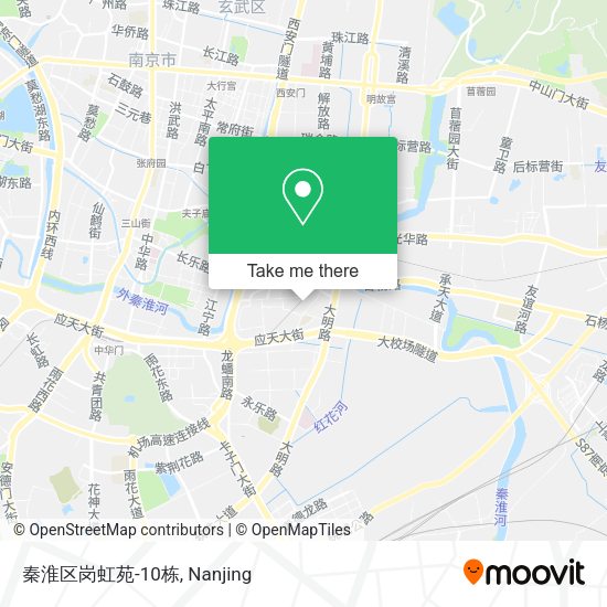 秦淮区岗虹苑-10栋 map