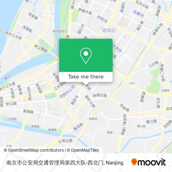 南京市公安局交通管理局第四大队-西北门 map