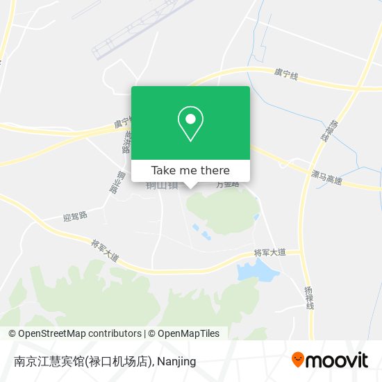 南京江慧宾馆(禄口机场店) map