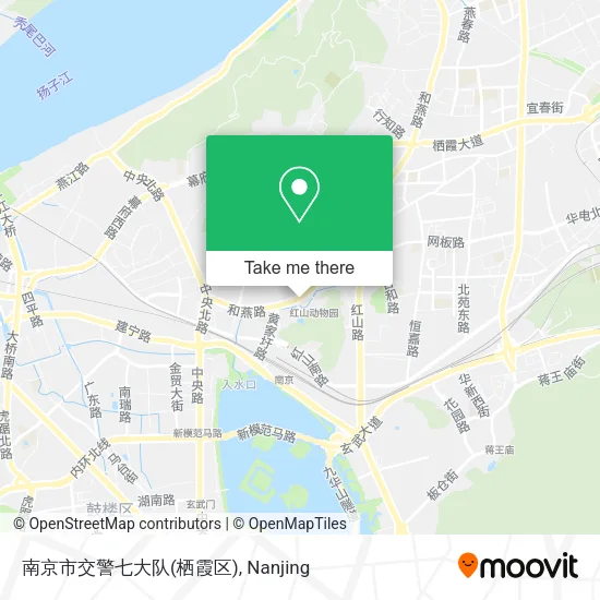 南京市交警七大队(栖霞区) map