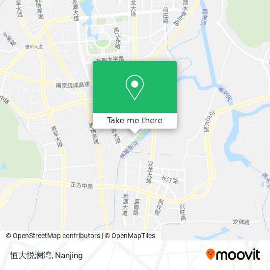 恒大悦澜湾 map