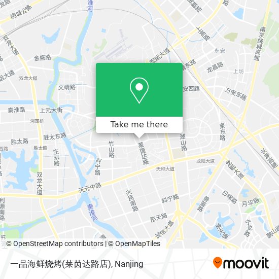 一品海鲜烧烤(莱茵达路店) map