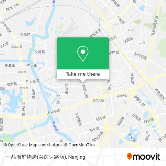 一品海鲜烧烤(莱茵达路店) map
