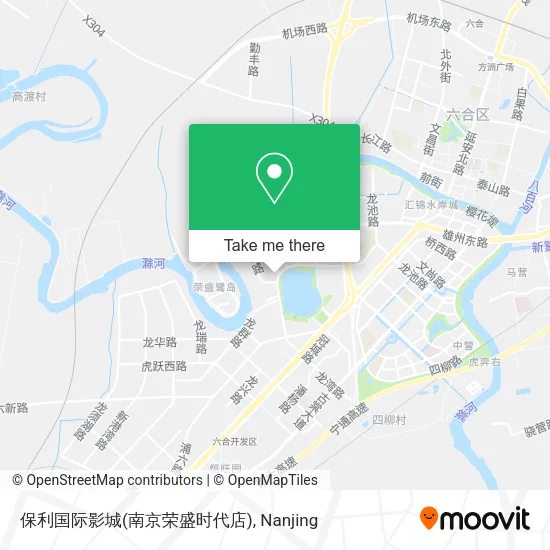 保利国际影城(南京荣盛时代店) map