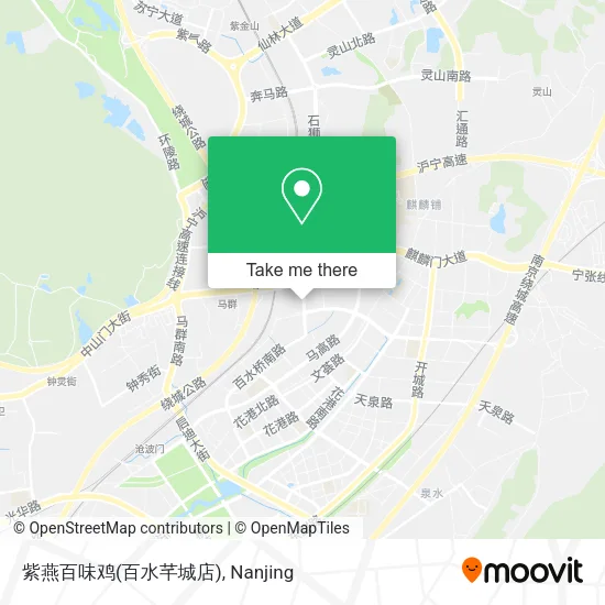 紫燕百味鸡(百水芊城店) map