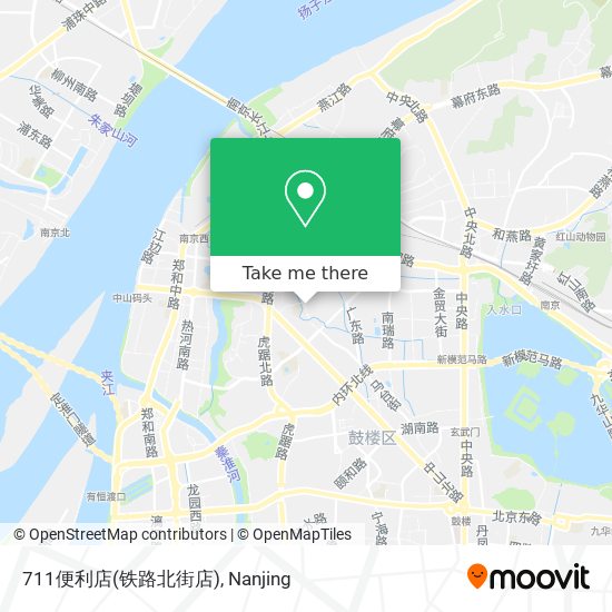 711便利店(铁路北街店) map