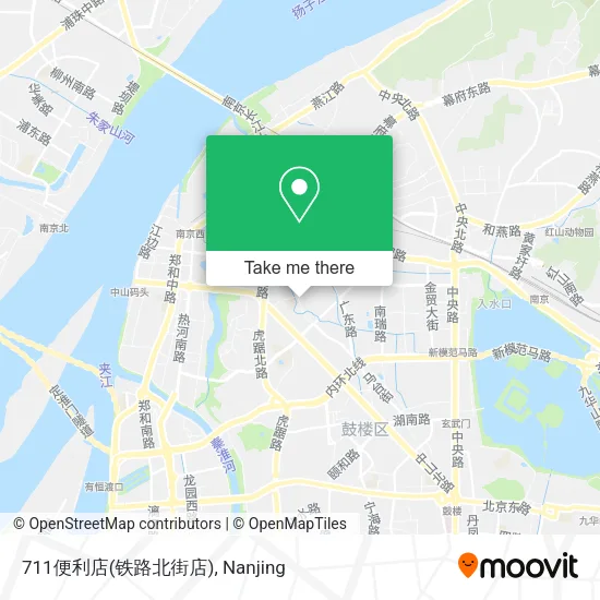 711便利店(铁路北街店) map