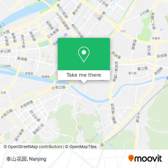 泰山花园 map