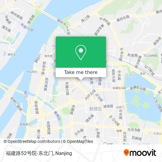 福建路52号院-东北门 map