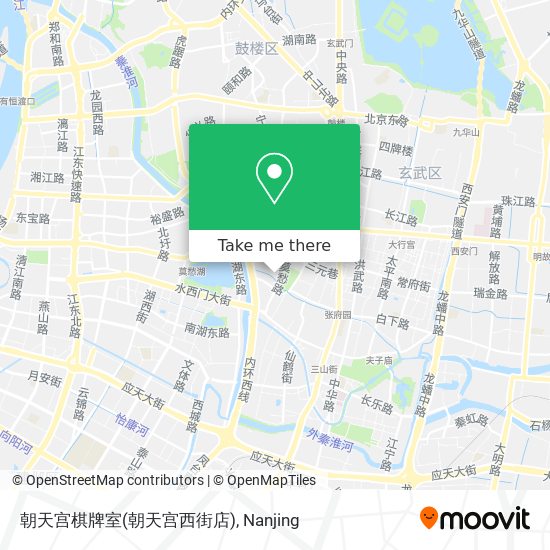 朝天宫棋牌室(朝天宫西街店) map