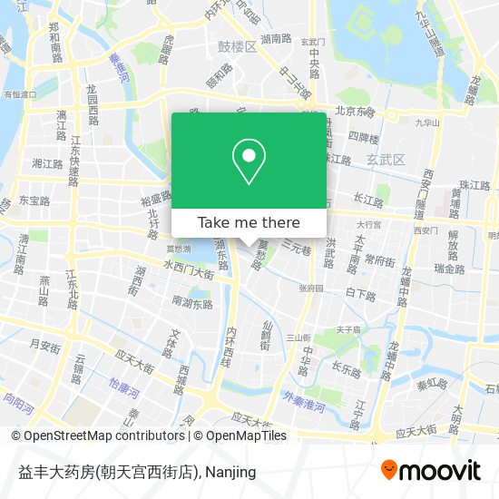 益丰大药房(朝天宫西街店) map
