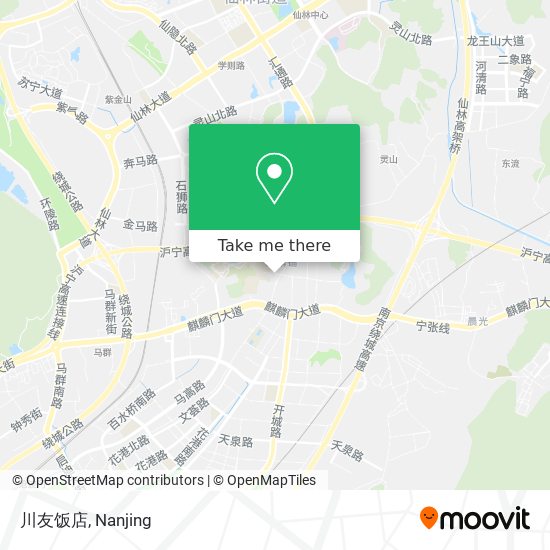 川友饭店 map