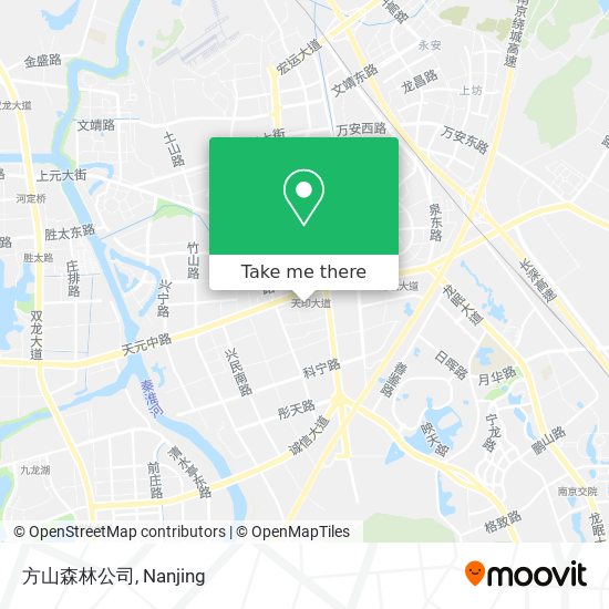 方山森林公司 map