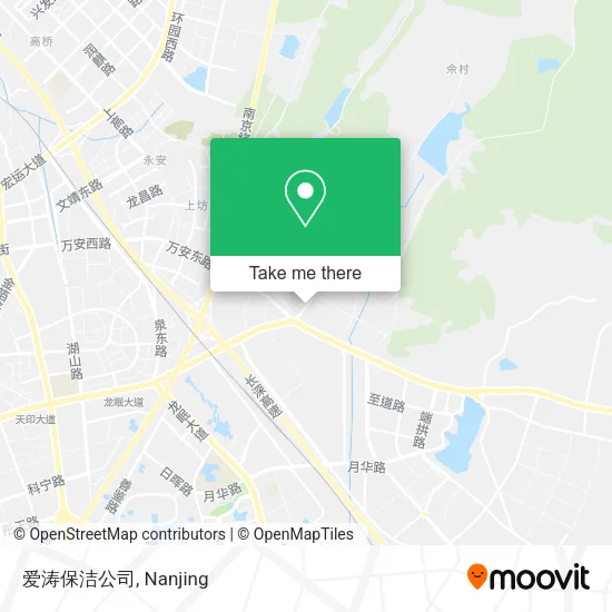 爱涛保洁公司 map